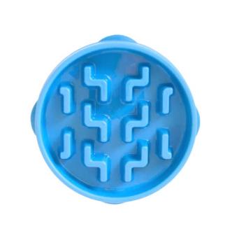 Outward Hound Fun Feeder Slo Bowl Medium/Mini Blau